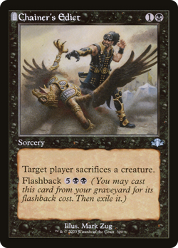 Chainer's Edict (FOIL) x1 - MTG Dominaria Remastered DMR #300 - Image 1