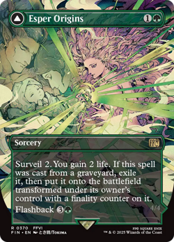Esper Origins // Summon: Esper Maduin (REGULAR) x1 - MTG Final Fantasy FIN #370 - Image 1