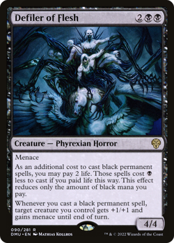 Defiler of Flesh (REGULAR) x1 - MTG Dominaria United DMU #90 - Image 1