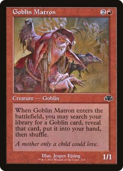 Goblin Matron (FOIL) x1 - MTG Dominaria Remastered DMR #323 - Image 1