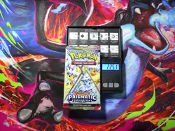 VERY HEAVY! GOD PACKUUU 22.51g Prismatic Evolutions Pokemon TCG Booster (SEALED) - Image 1