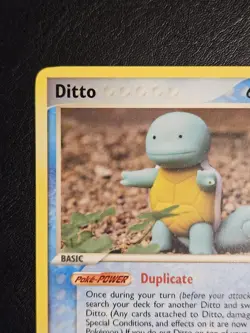 Ditto - 40/113 - (Squirtle) English Non Holo EX Delta Species Pokemon TCG LP - Image 3