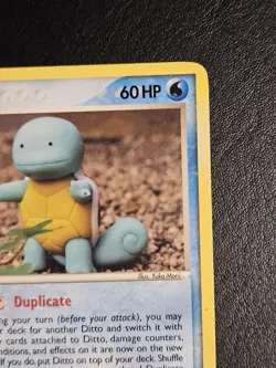 Ditto - 40/113 - (Squirtle) English Non Holo EX Delta Species Pokemon TCG LP - Image 4
