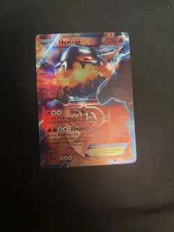 Heatran EX 13/116 Holo Rare EX Plasma Freeze Pokemon LP - Image 1