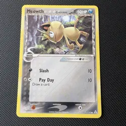 Meowth (Delta Species) 71/110 Holon Phantoms Common Normal Pokemon TCG LP - Image 1