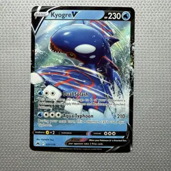 Pokemon TCG Crown Zenith 037/159 - Kyogre V - Ultra Rare - NM - HOLO - Image 1