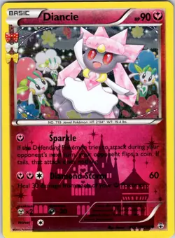 Diancie RC22/RC32 Generations: Radiant Collection Pokemon TCG NM Holo - Image 1