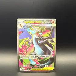 Pokemon TCG - Phantasmal Flames - Mega Charizard X Ex 109/094 SR Full Art - Image 1