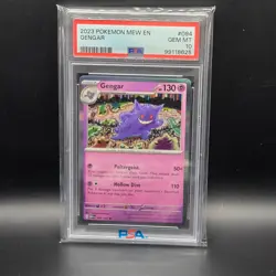 Gengar 2023 Pokemon Mew EN 151 Holo #094 PSA 10 Gem Mint - Image 1