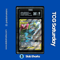 2016 POKEMON SM BLACK STAR PROMOS #SM167 CELEBI & VENUSAUR GX TAG TEAM TAG 9 - Image 1