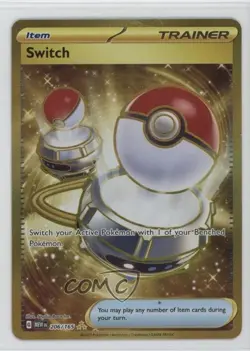 Hyper Rare - Switch Pokemon Scarlet & Violet 151 MEW #206 - Image 1