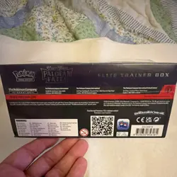 Pokemon TCG Scarlet & Violet Paldean Fates Elite Trainer Box English Mimikyu - Image 3