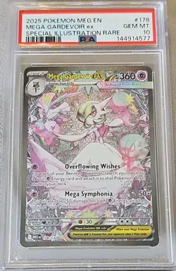 Pokemon Mega Gardevoir ex 178/132 Me01 Special Illustration Rare Holo PSA 10 - Image 1