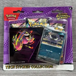 Pokemon TCG: Mega Evolution Ascended Heroes Tech Sticker Collection Gastly - Image 1