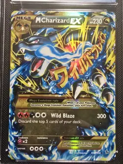 2014 POKEMON XY FLASHFIRE ULTRA RARE 108/106 M CHARIZARD EX CGC 6.5 - Image 3