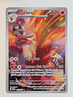 Blaziken 192/182 Destined Rivals Illustration Rare Full Art Pokemon TCG MINT - Image 1