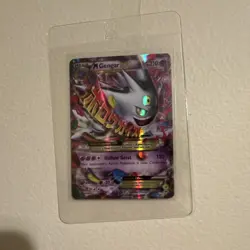Pokemon M Gengar EX Mega Evolution Promo Holo XY XY166 210 HP 120 Attack - Image 1