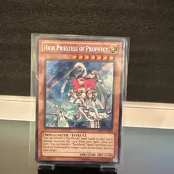 Yu-Gi-Oh! TCG High Priestess Of Prophecy REDU-EN020 Secret Rare - Image 1