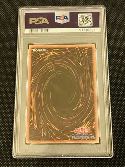 PSA 8 Yu-Gi-Oh! Red-Eyes Black Dragon 25th Secret Rare QCCP-JP108 Japanese - Image 2