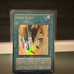 Yu-Gi-Oh! Dark Fusion Ultra Rare LCGX-EN099 1st Edition MP/LP - Image 1
