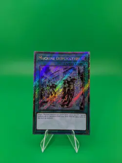Yu-Gi-Oh! Machine Duplication RA03-EN145 Platinum Secret Rare - Image 1
