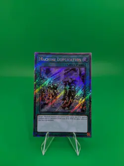 Yu-Gi-Oh! Machine Duplication RA03-EN145 Platinum Secret Rare - Image 2