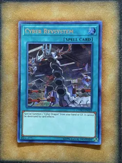 Yugioh Cyber Revsystem CYHO-EN059 Secret Rare NM - Image 1