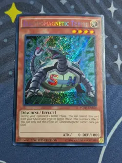 Electromagnetic Turtle - YGLD-ENA00 - Secret Rare (NM) - Yugioh - Image 1