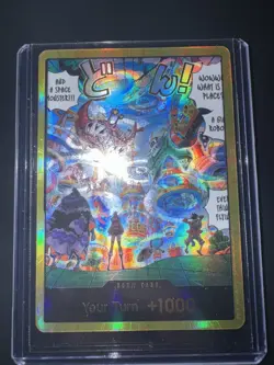 One Piece English Card Egghead Gold DON OP14 NM The Azure Sea's Seven - Image 1