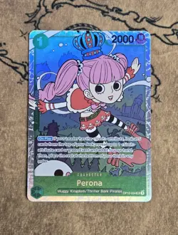 One Piece Card Game Perona OP12-034 Super Rare NM English - Image 1