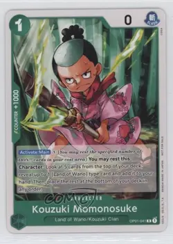 2022-Current One Piece Card Game: Promos English Kouzuki Momonosuke #OP01-041 - Image 1
