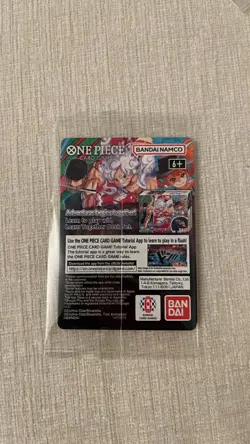 Monkey.D.Luffy College Basketball US Voyage One Piece Promotion card + poster - Image 3