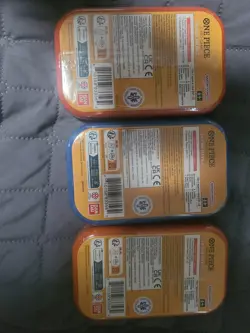 One Piece Tin Pack Set Vol 2 Lot of 3 - TS-02 OP-13 - Factory Sealed - Image 2