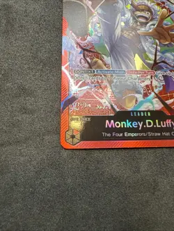 Monkey.D.Luffy ST21-001 - One Piece TCG Starter Deck EX: Gear 5 Foil Leader LP - Image 4