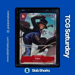 2023 ONE PIECE AWAKENING OF THE NEW ERA #OP05-007 SABO FOIL ALTERNATE ART - Image 1