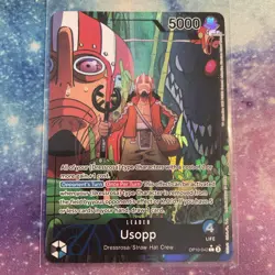 One Piece Usopp Alt Art Leader Royal Blood OP10-042 English - Image 1