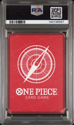 2025 ONE PIECE PROMOS PSA MAGAZINE EXCLUSIVE #001 SHANKS PSA 10 - Image 2