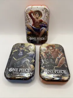 SEALED - One Piece Tin Set Vol.2 - 3 Tins OP13 - Image 1