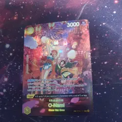 Op06-101 SP Nami alt art O-Nami one piece english - Image 1