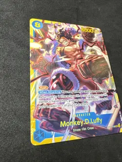 Monkey D Luffy OP11-118 SEC Learn Together One Piece English Secret Rare NO FOIL - Image 3