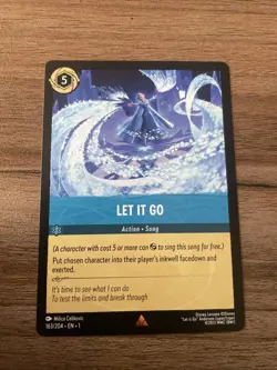 Let It Go Disney Lorcana The First Chapter 163/204 - Image 1