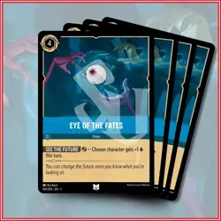 Disney Lorcana TCG: EYE OF THE FATES x4 | Uncommon *IN STOCK* - Image 1