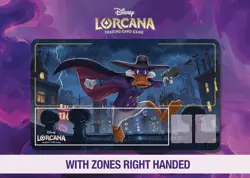 Disney Lorcana Playmat - Darkwing Duck - Midnight Vigilance - 90's Cartoon - TCG - Image 2
