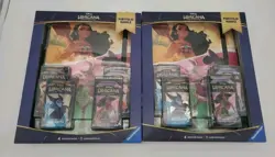TCG Disney Lorcana Portfolio Bundle [First Chapter Rise If The Floodborn] 2 Pack - Image 1