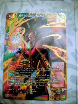 Dragon Ball Super Card Game SR lot of 8 Golden Frieza Cell SS4 Goku Instinct 17 - Image 2