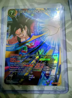 Dragon Ball Super Card Game SR lot of 8 Golden Frieza Cell SS4 Goku Instinct 17 - Image 5