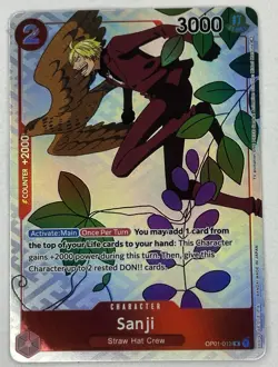 Sanji (Gift Collection 2023) OP01-013 One Piece Promotion Cards Foil - Image 1