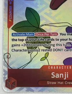 Sanji (Gift Collection 2023) OP01-013 One Piece Promotion Cards Foil - Image 4