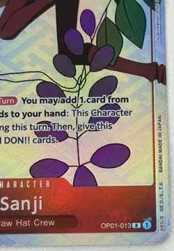 Sanji (Gift Collection 2023) OP01-013 One Piece Promotion Cards Foil - Image 5