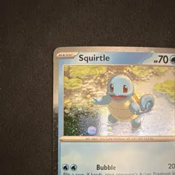 Pokemon TCG Squirtle SVP 048 Holo Basic English Card - Image 4